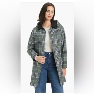 Kate Spade New York
Plaid Short Raincoat